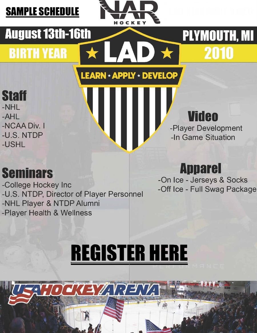 LAD Camp 2025 flyer